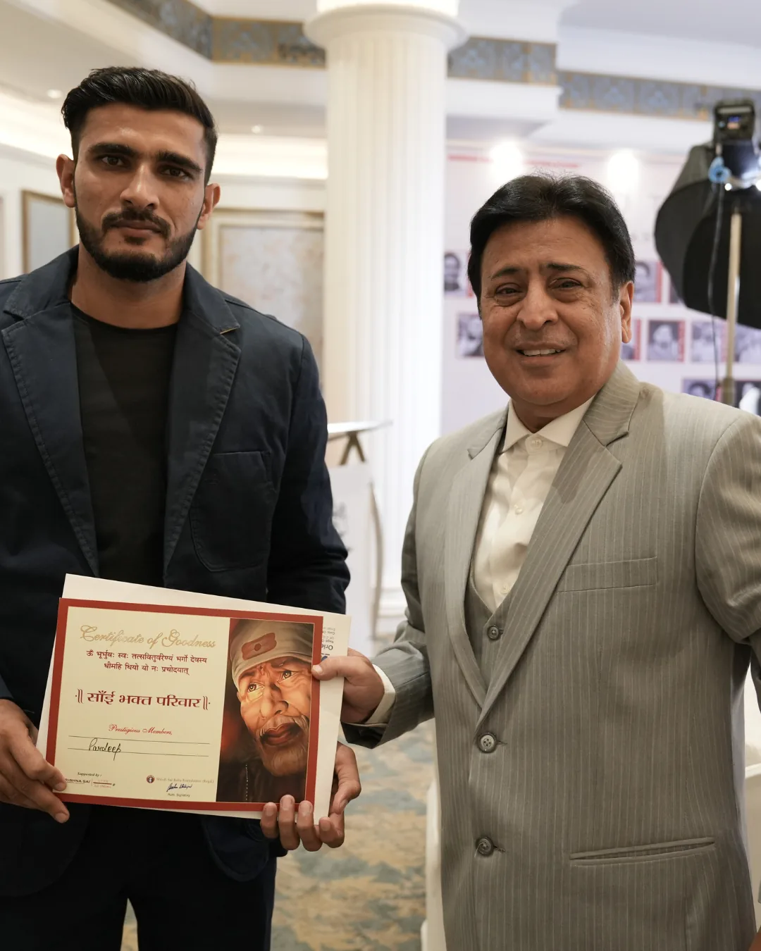 Aushim Ji with Differently Abled Athletes — photo 19