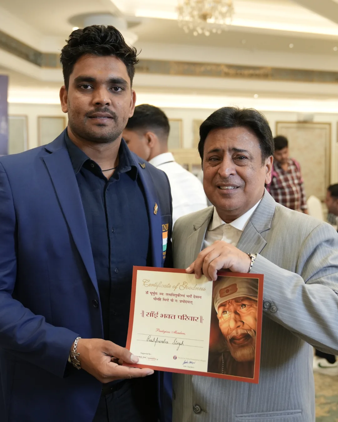 Aushim Ji with Differently Abled Athletes — photo 11