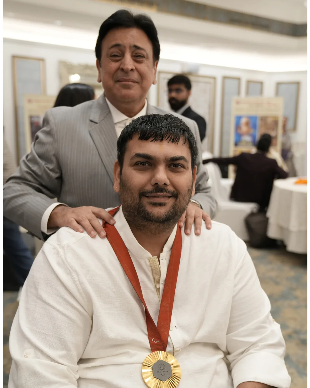 Aushim Ji with Differently Abled Athletes — photo 17
