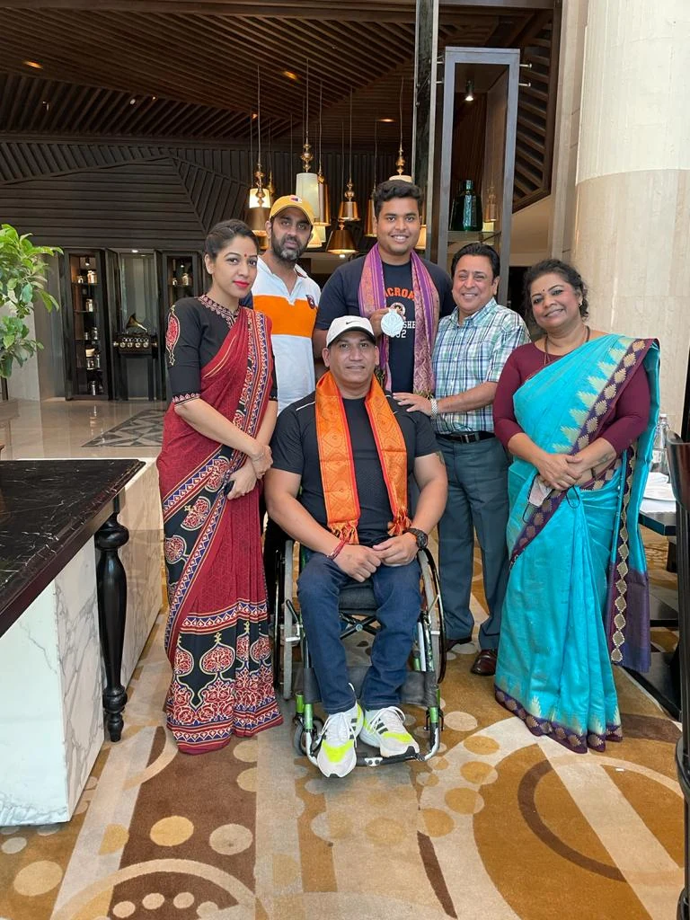 Aushim Ji with Differently Abled Athletes — photo 4