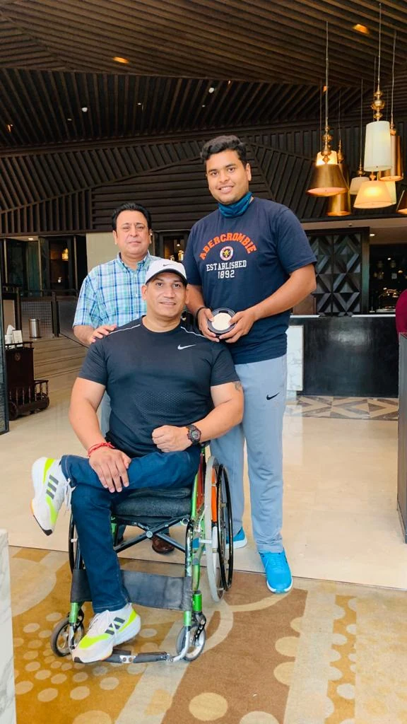 Aushim Ji with Differently Abled Athletes — photo 7